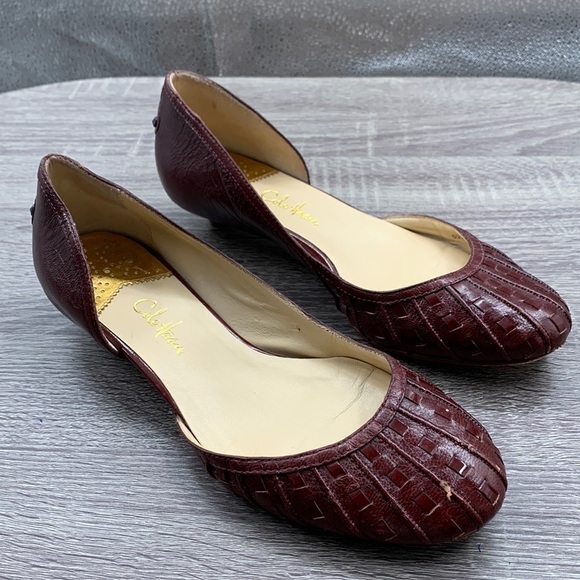 Cole Haan Shoes - Cole Haan x Nike Air Kitten Heel Woven Leather Slip On Shoes. 8B.